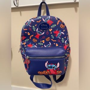 Disney Her Universe Stitch Halloween Mini Backpack